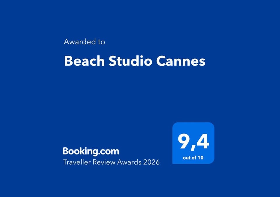 Beach Studio Cannes Apartment in Cannes