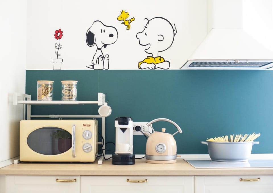 Coffee/tea facilities, Kitchen or kitchenette, Communal kitchen, minibar, toaster, kitchen
