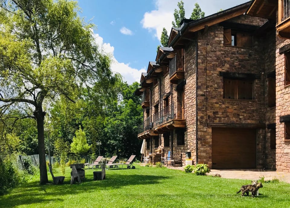 Property building, Garden