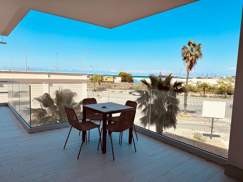 Patio, Day, View (from property/room), Balcony/Terrace, Balcony/Terrace, Dining area, Sea view