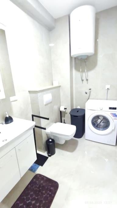 Toilet, Bathroom, washing machine