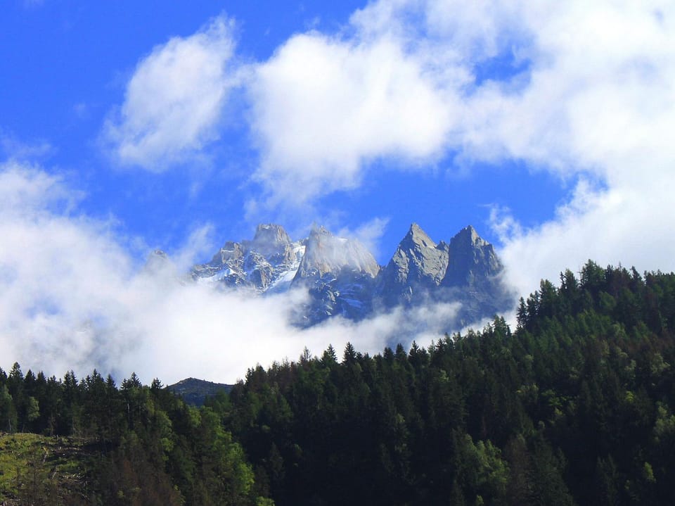 Natural landscape, Mountain view