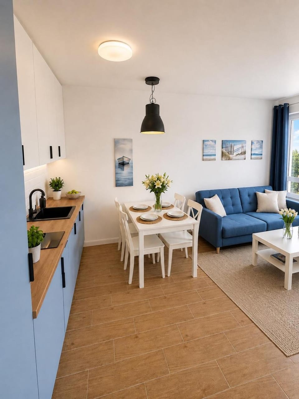 Apartament za wydmami Apartment in Pomeranian Voivodeship
