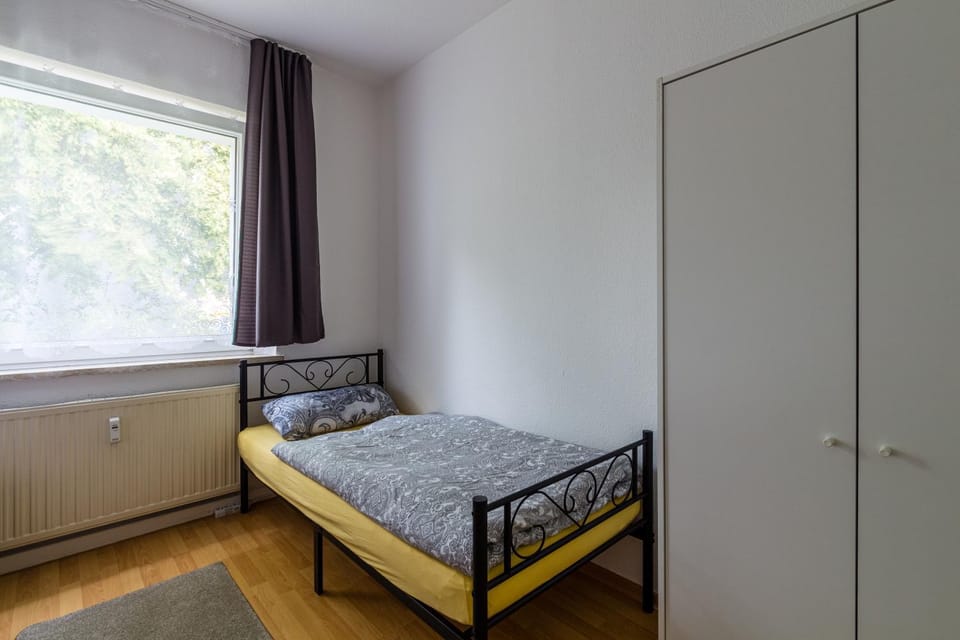 Bed, Photo of the whole room, Bedroom, wardrobe