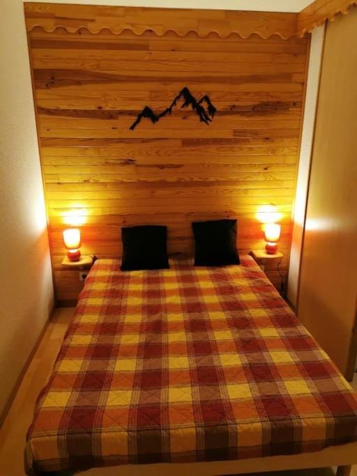 Appartement 1 chambre, calme, vue dégagée, La Foux Apartment in Allos