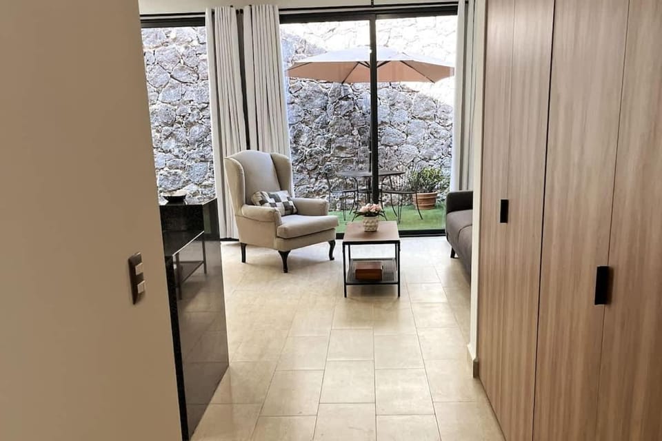Patio, Living room, Seating area