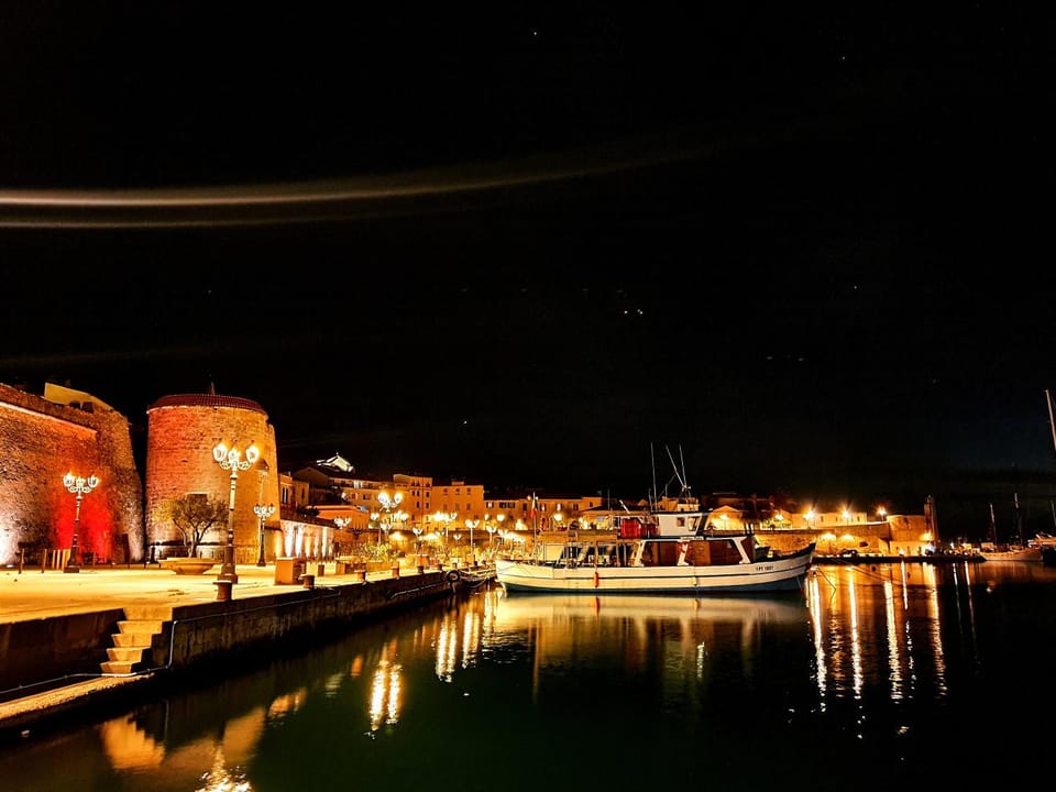 Night, Natural landscape, City view