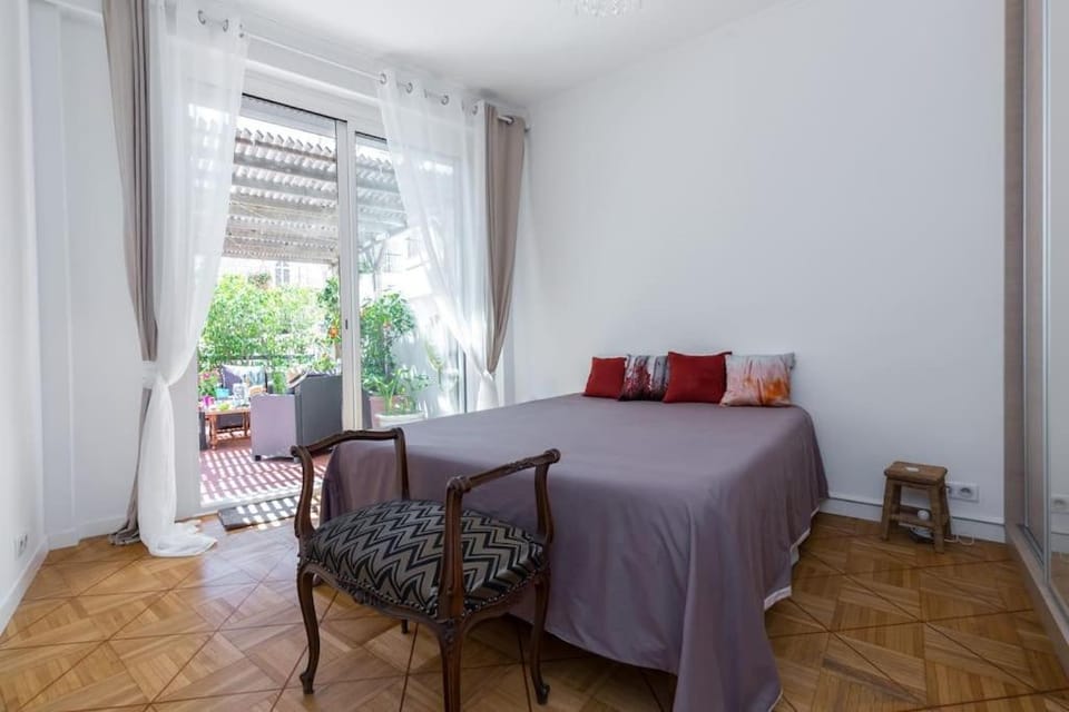 Appart Nice Centre - Terrasse privé Exceptionnelle - Supérieur 3 pièces AC - Garage privé Apartment in Nice