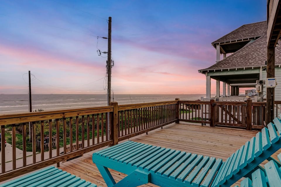 Natural landscape, Balcony/Terrace, Beach, Sea view, Sunrise, Sunset