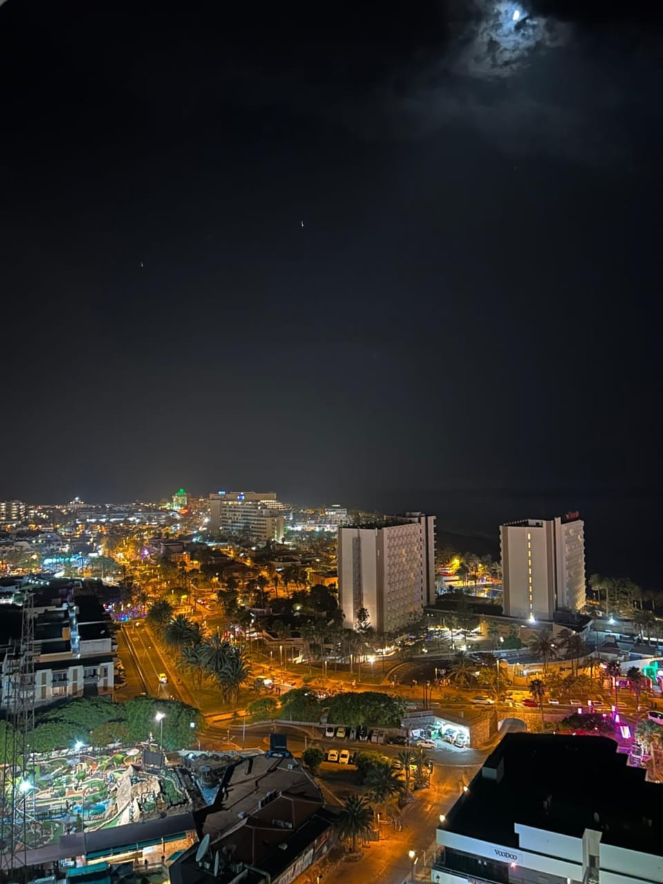 Night, City view