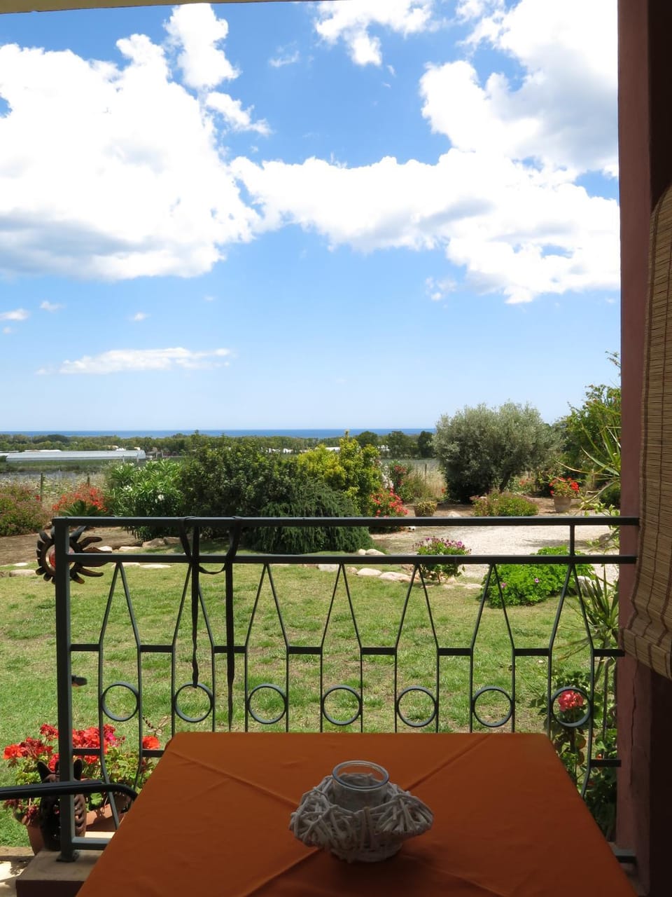 Patio, Day, Natural landscape, Balcony/Terrace, Sea view