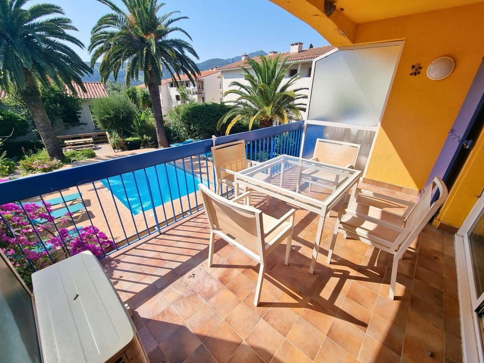 Appartement avec terrasse, piscine chauffée et parking à Collioure - FR-1-309-402 Apartment in Collioure