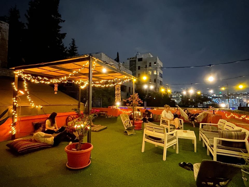 Property building, Night, Balcony/Terrace, Area and facilities