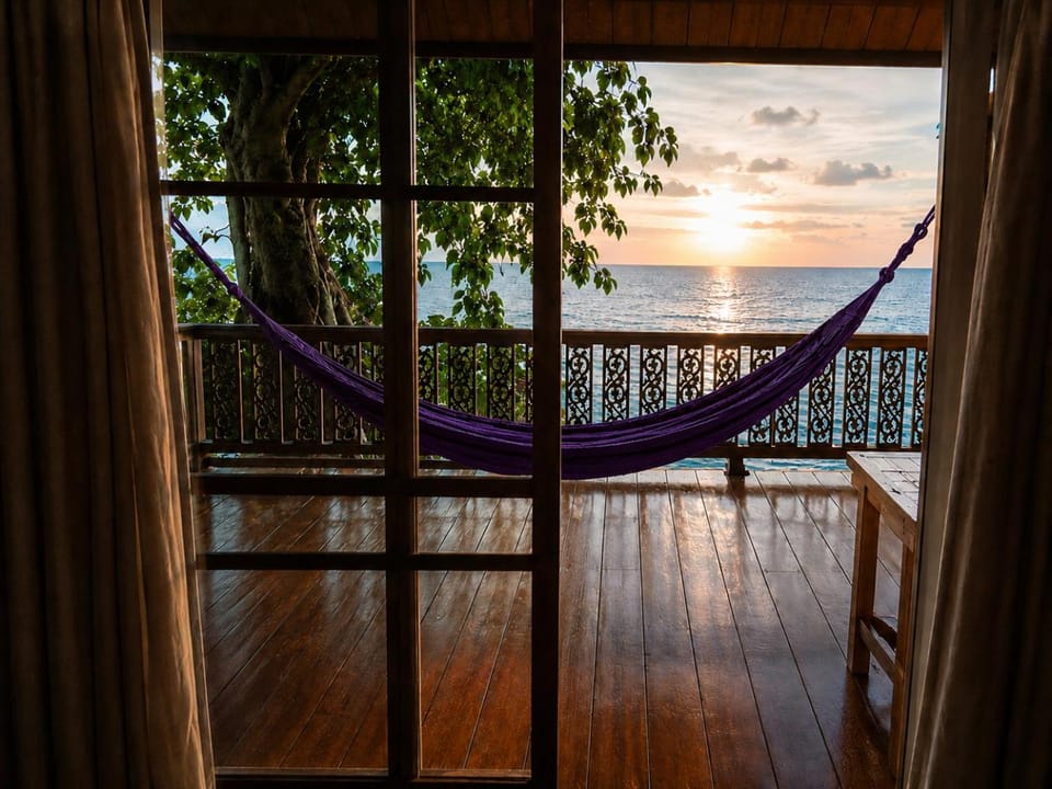 Natural landscape, View (from property/room), Balcony/Terrace, Sea view, Sunrise, Sunset