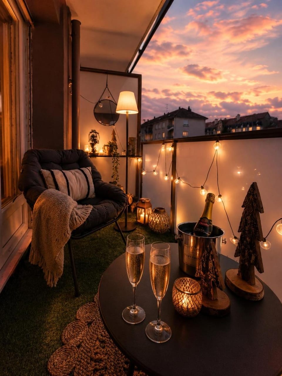 Night, Balcony/Terrace