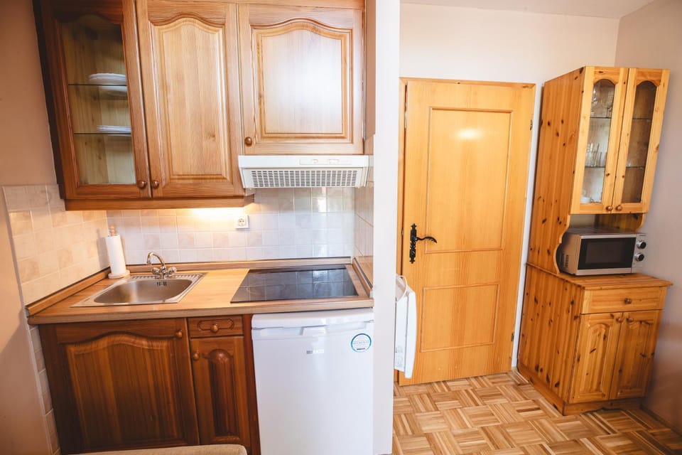Kitchen or kitchenette, kitchen