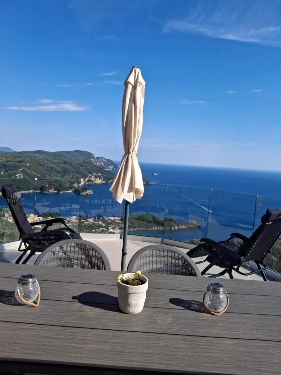 Endless Blue Apartment in Corfu, Greece