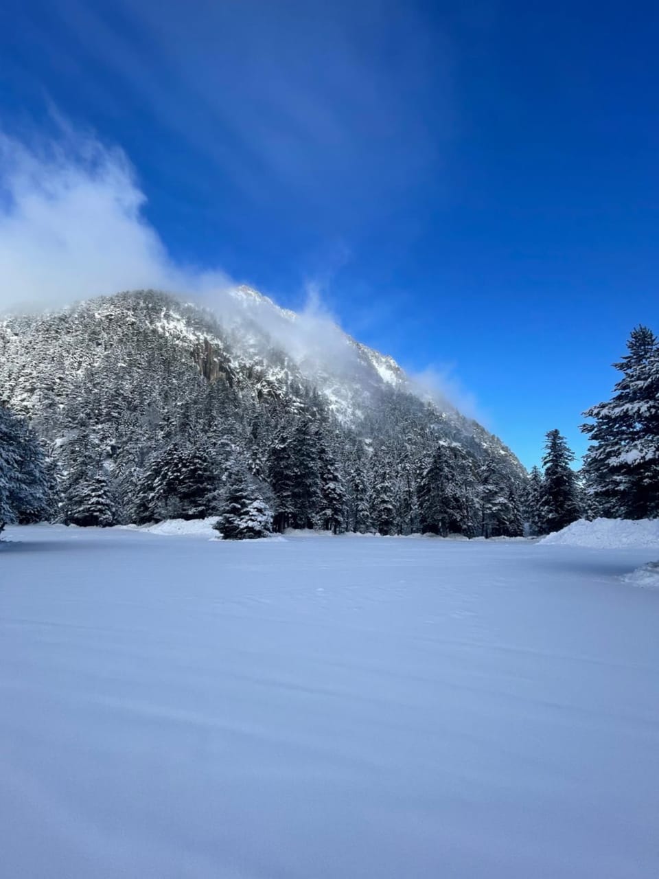 Winter, Hiking