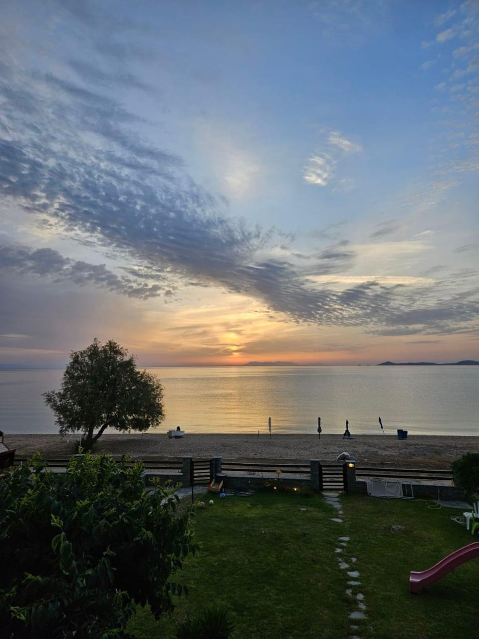 Natural landscape, Beach, Sea view, Sunrise