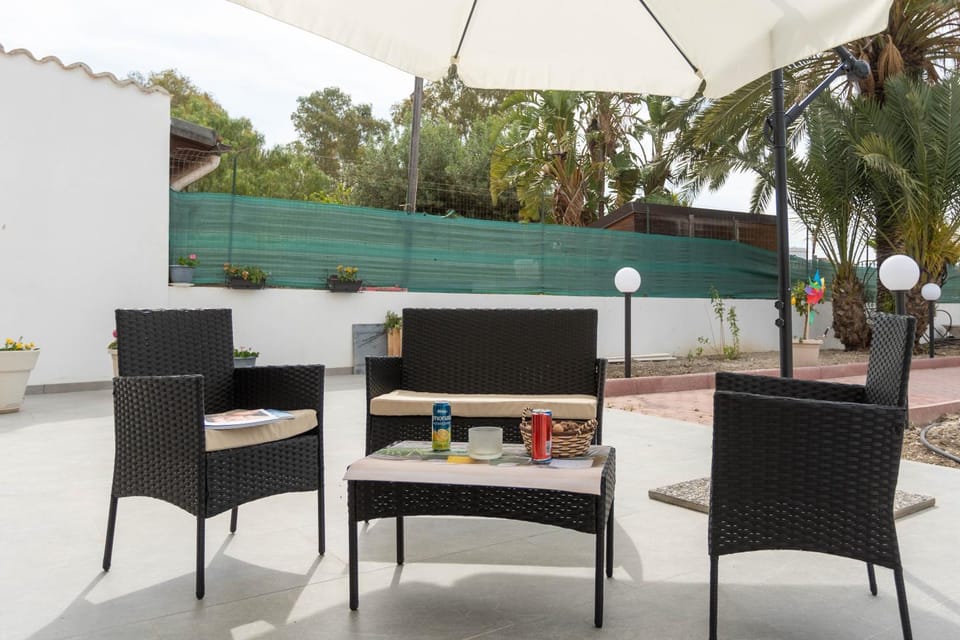 Patio, Day, View (from property/room), Balcony/Terrace, Living room, Seating area, Dining area