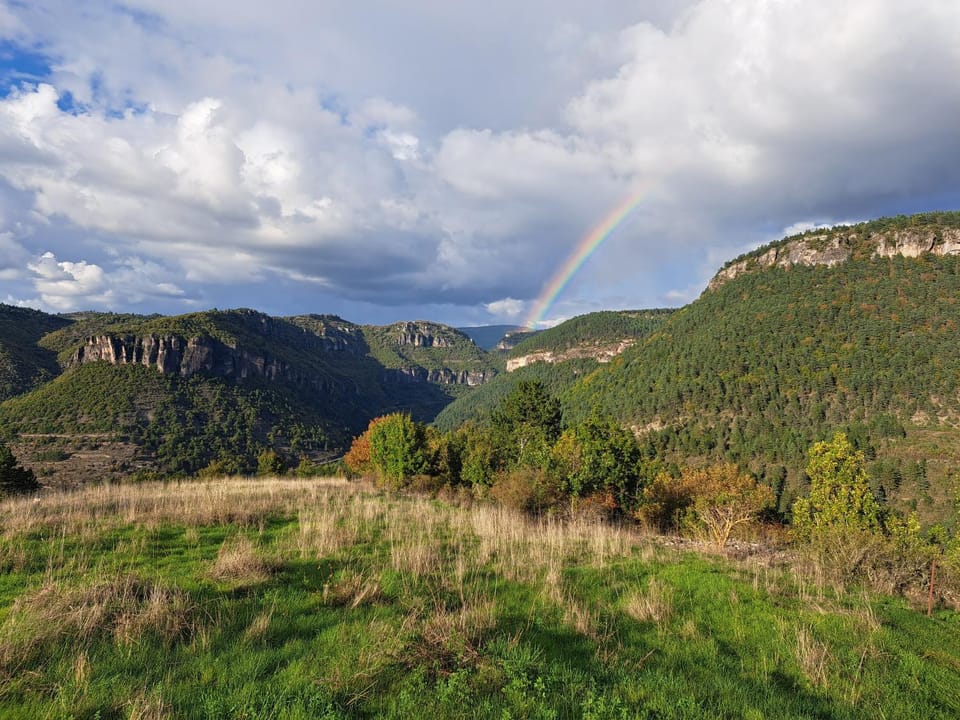 Natural landscape, Mountain view