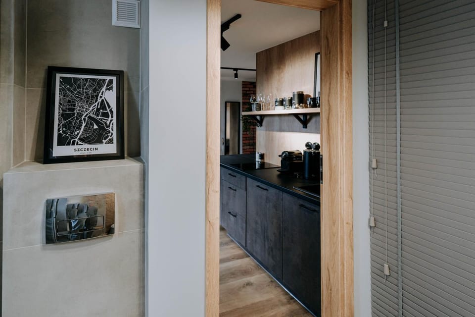 Mini loft na dachu Apartment in Szczecin