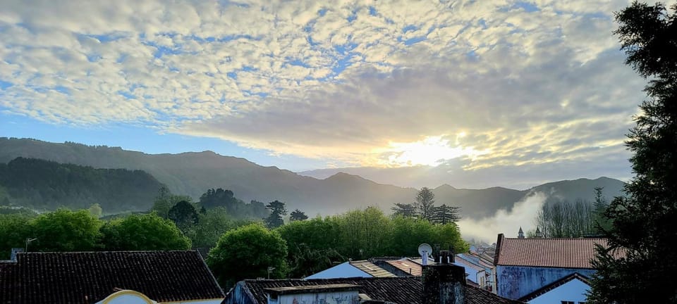 Natural landscape, Mountain view, Sunrise