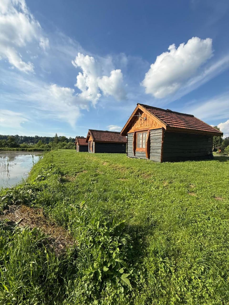 Domki wędkarskie nad Stawami Pirania House in Slovakia