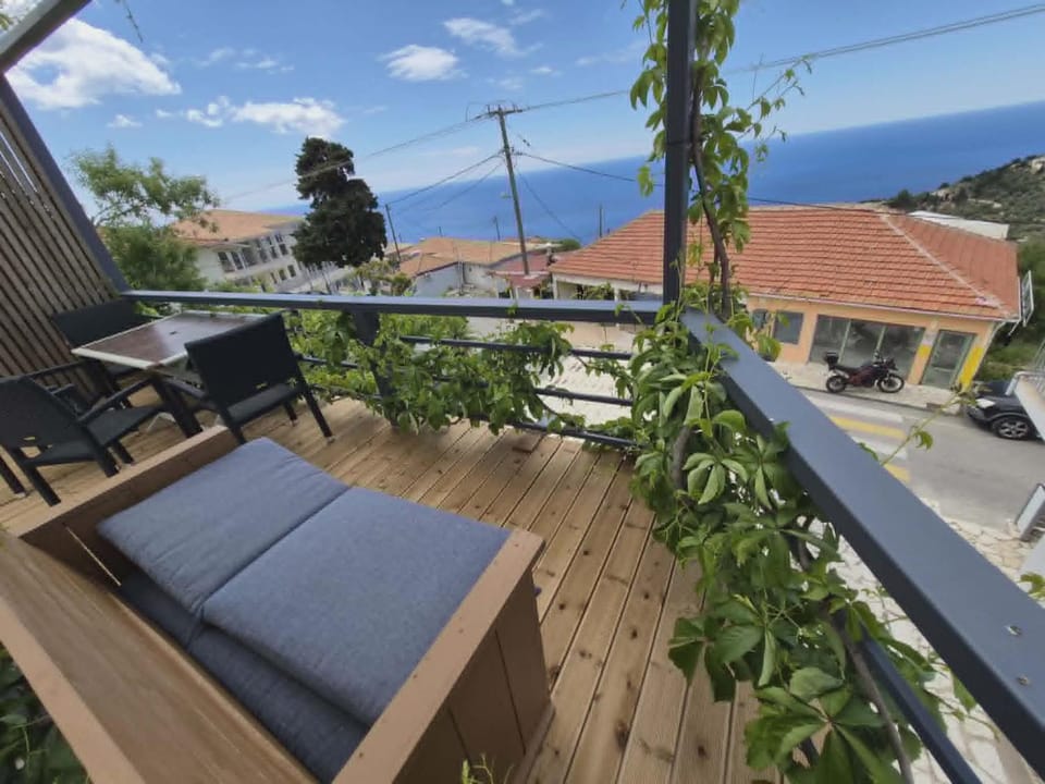 Ionian Balcony House in Lefkada, Lefkada Municipality, Greece