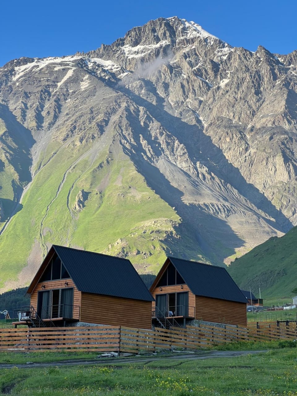 Spring, Natural landscape, Mountain view