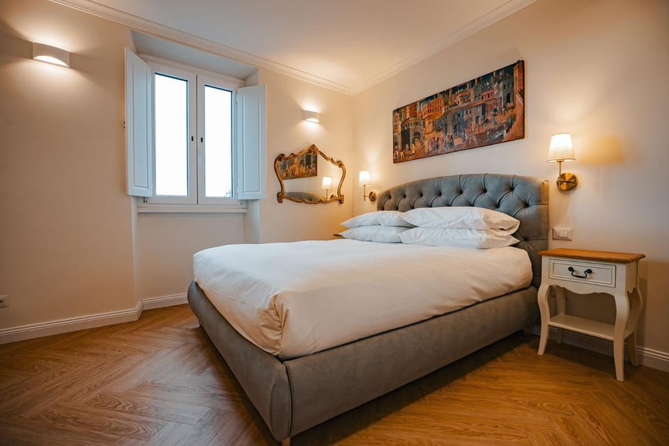 Bed, Photo of the whole room, Bedroom, air conditioner