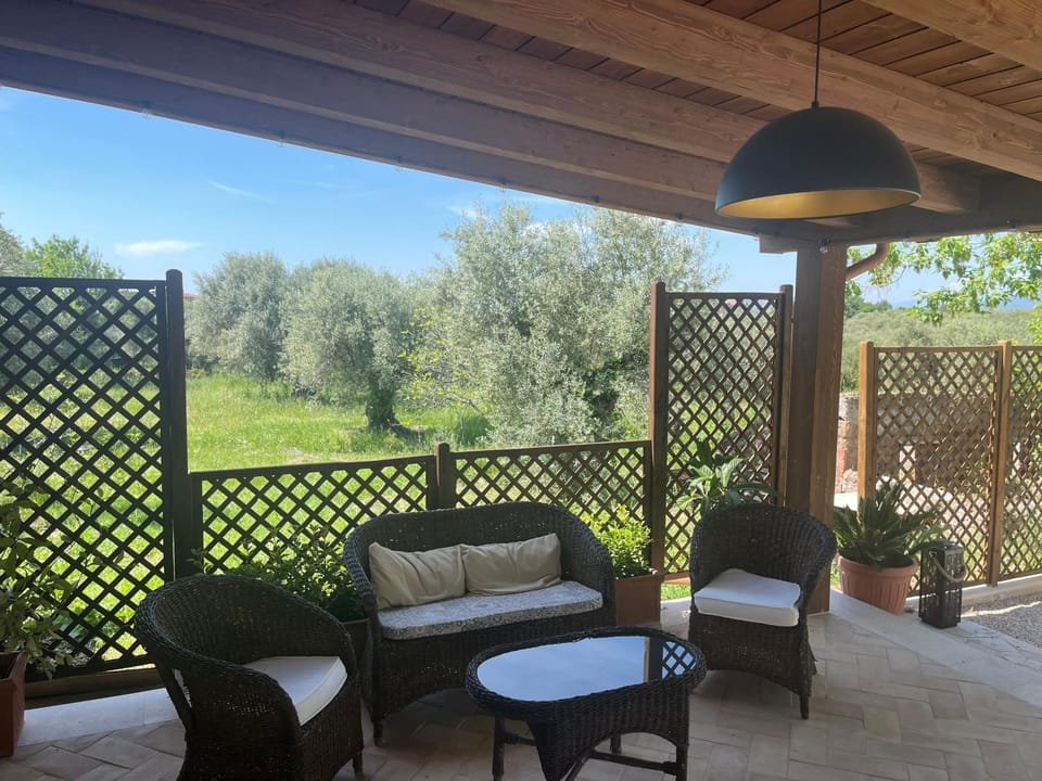 Patio, Day, Natural landscape
