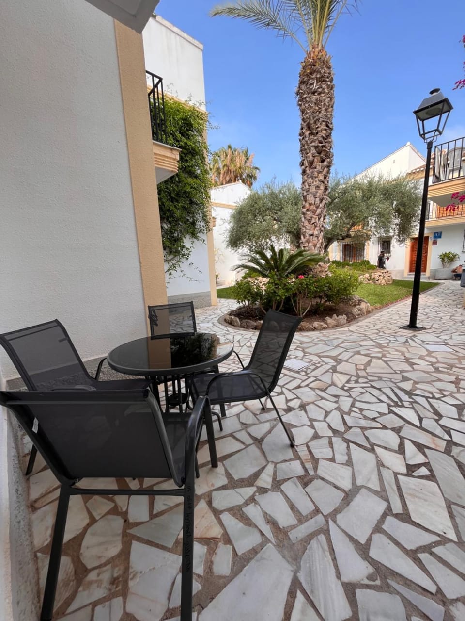 Patio, Garden, Seating area, Garden view