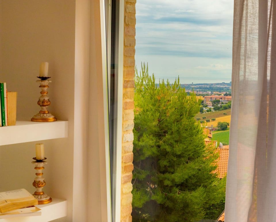 View (from property/room), Bedroom, Sea view