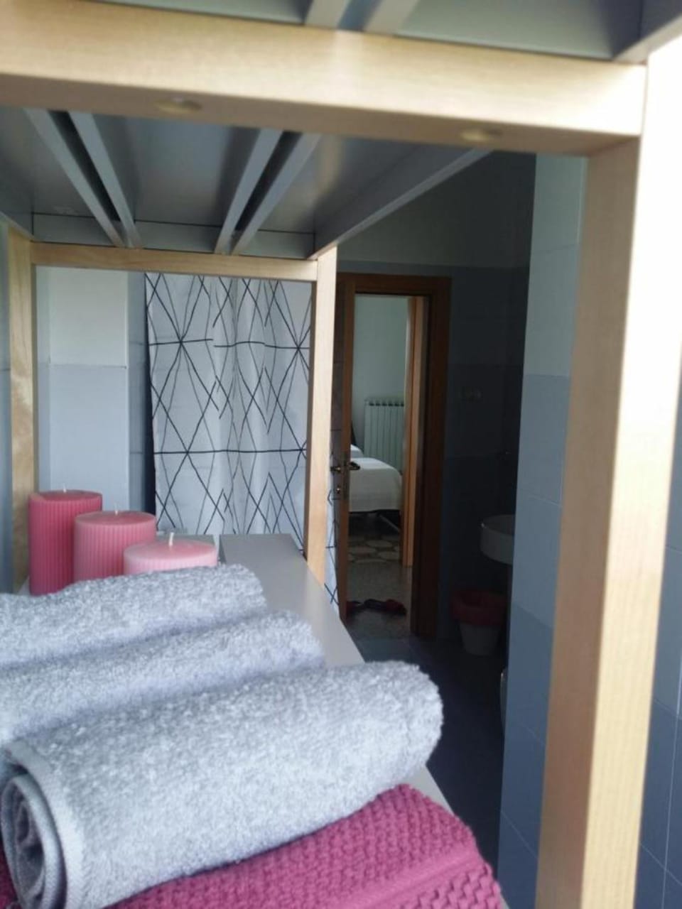 Property building, Living room, Bedroom