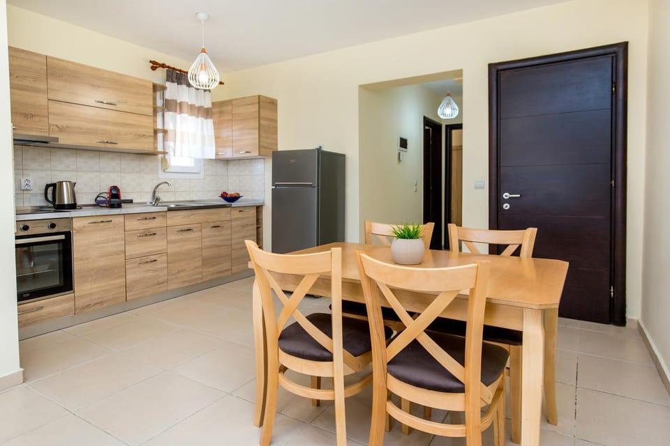 Living room, kitchen