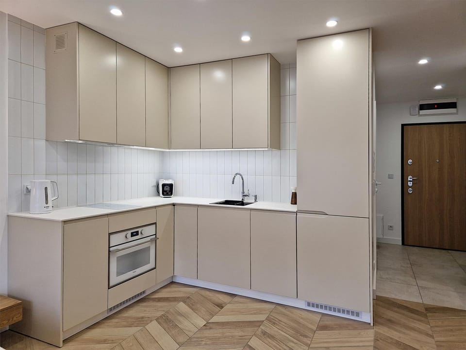 Apartment Kraków Free Garage Parking Balcony High Standard Easy Stay Apartment in Krakow