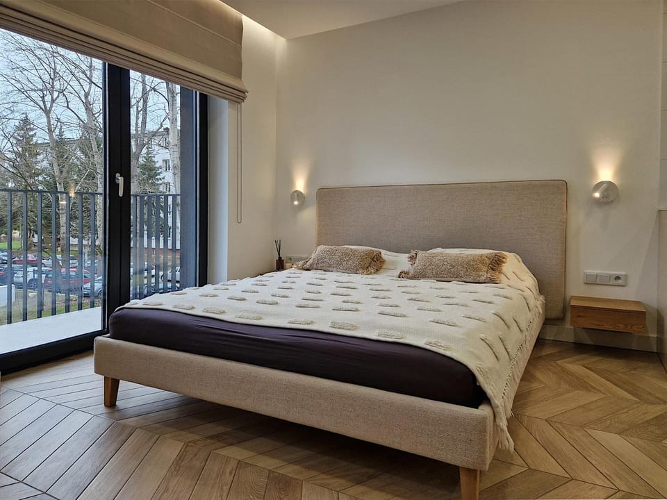 Apartment Kraków Free Garage Parking Balcony High Standard Easy Stay Apartment in Krakow
