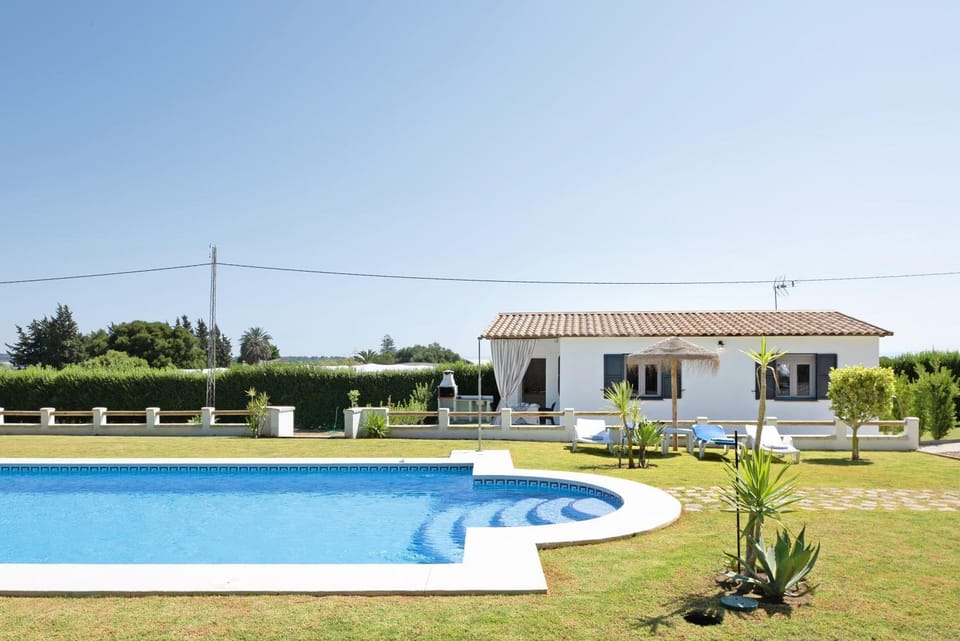 Property building, Living room, Swimming pool