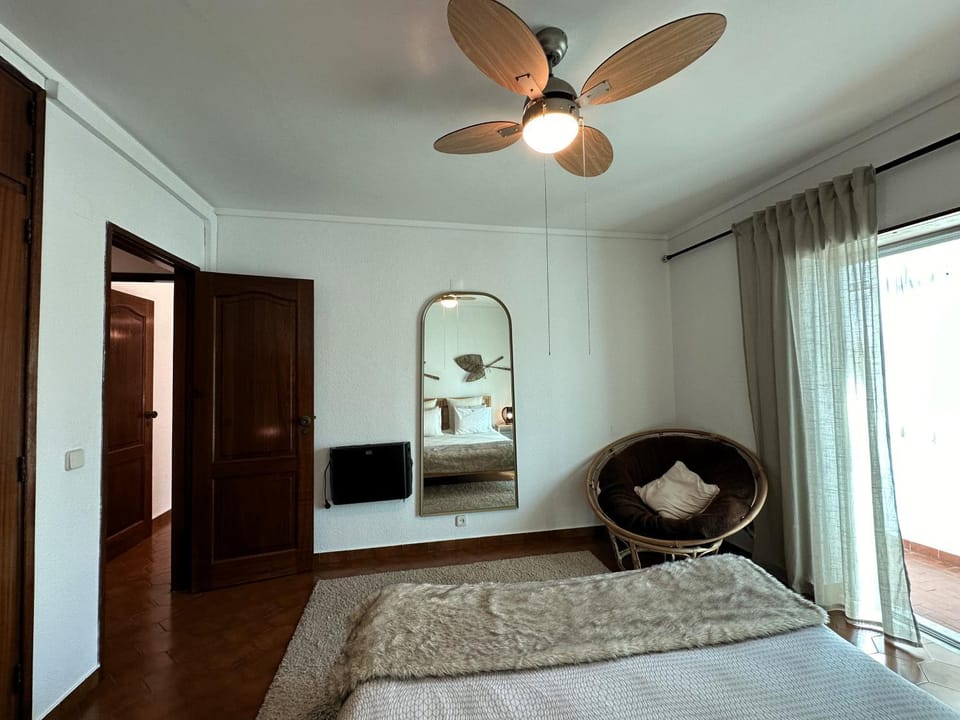 Bed, Bedroom, fireplace, internet, wardrobe