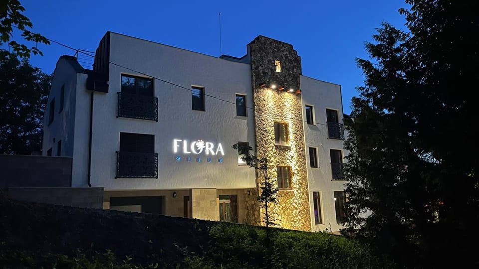 Property building, Night