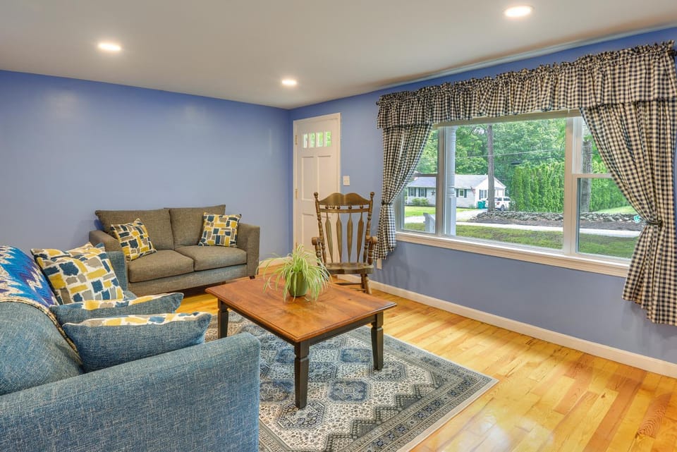 Dog-Friendly Fitchburg Vacation Rental, Hike & Ski House in Leominster