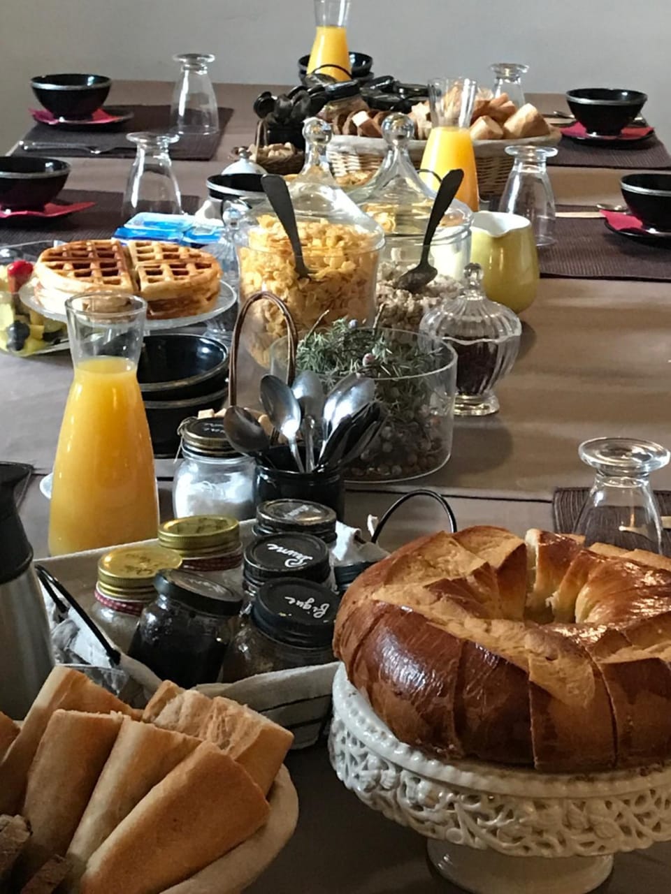 Continental breakfast