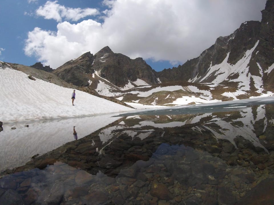 Spring, Natural landscape, Mountain view
