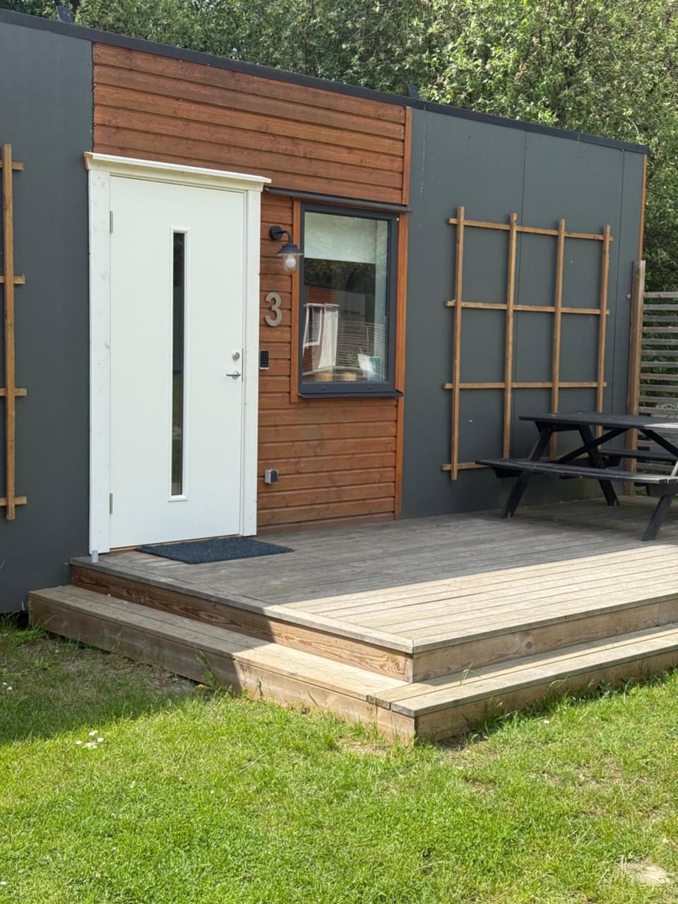Property building, Patio