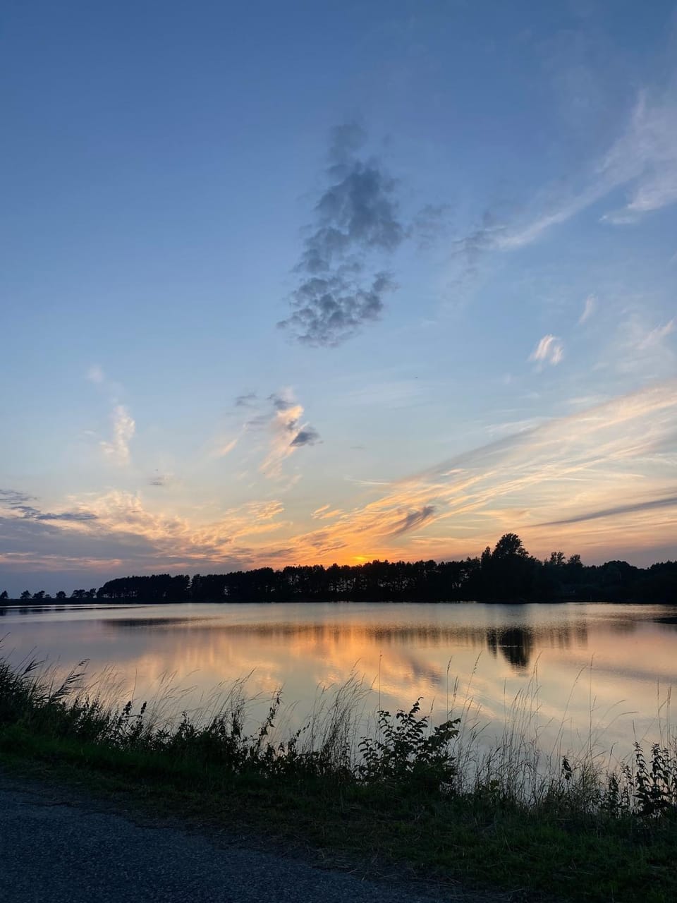 Natural landscape, Sunset