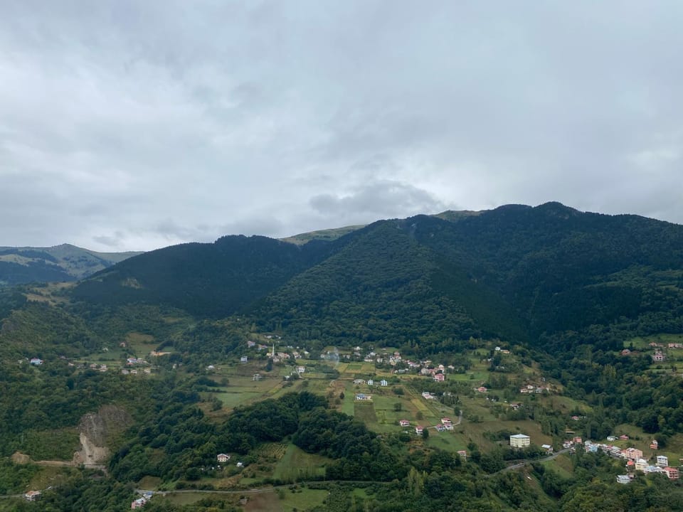 Day, Natural landscape, Bird's eye view, Mountain view