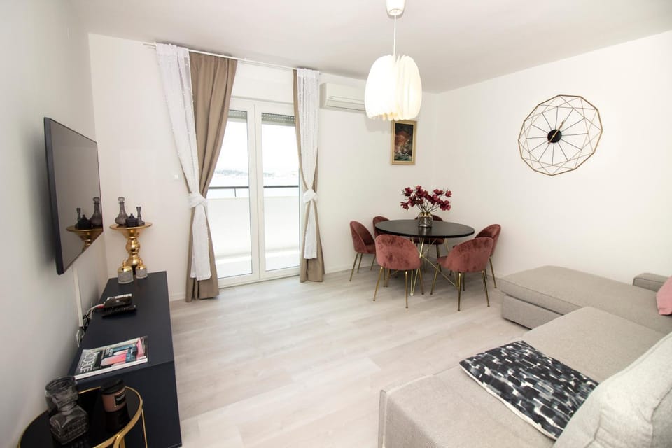 Living room, Seating area, Sea view