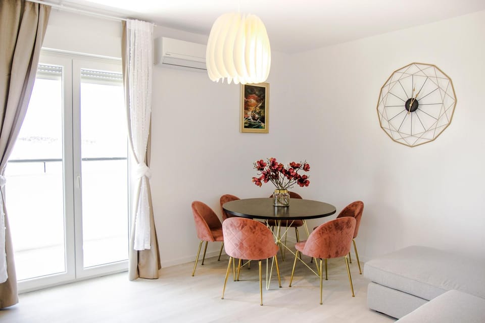 Living room, Seating area, Sea view