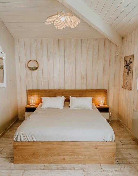La cabane de Mamie classée 4 étoiles à 150m de la plage 2 chambres 3 lits House in Biscarrosse